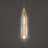 Saber 1 - Light Aged Brass LED Single Pendant