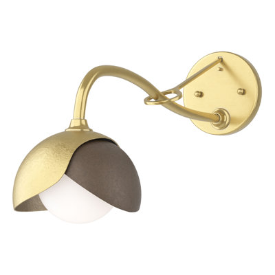 Brooklyn 1 - Light Hardwired Armed Sconce