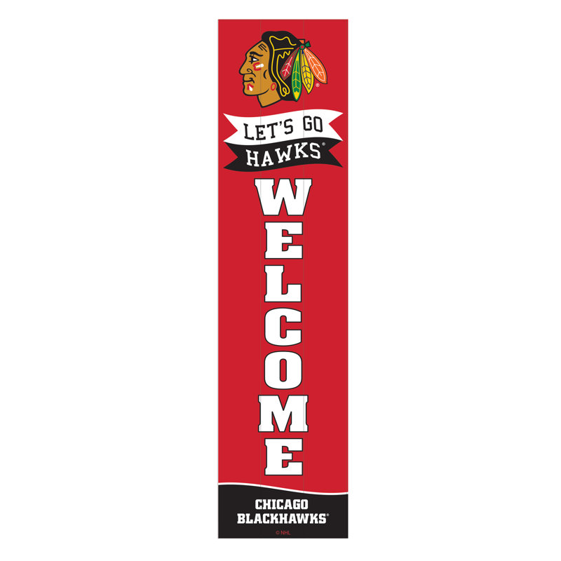Enseigne murale 47 po NHL, NHL Chicago Blackhawks