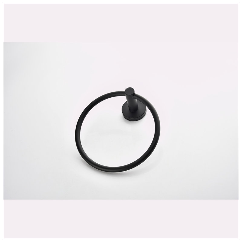 Towel Rack, Matte Black