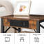 Brenn 38cm W Metal Bedside Table