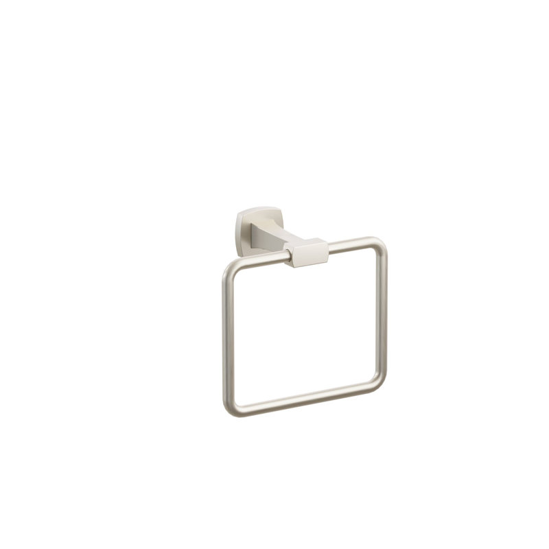 Towel Ring, Satin Nickel