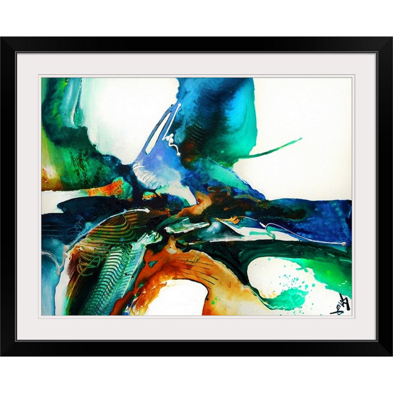 « iii », impression Impulse, Toile, H 27 po x l 36 po x P 1,5 po