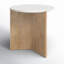 Table de bout en bois massif 32 po Estelle-87118321-87118322