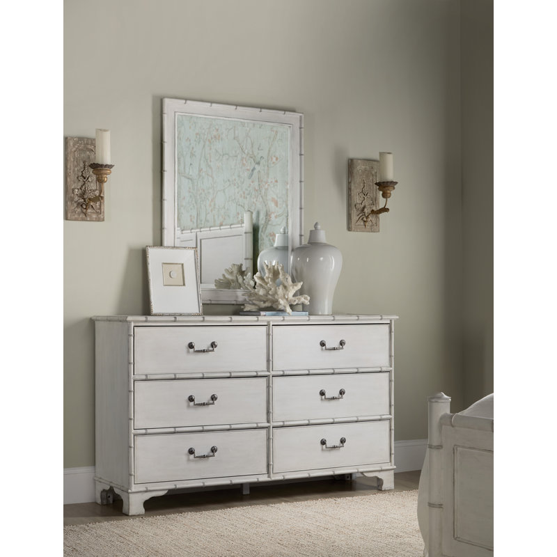 Jewels Melanie 6 - Drawer 64" W Dresser