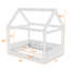 Full Upholstered Daybed with LED Light-1558805496