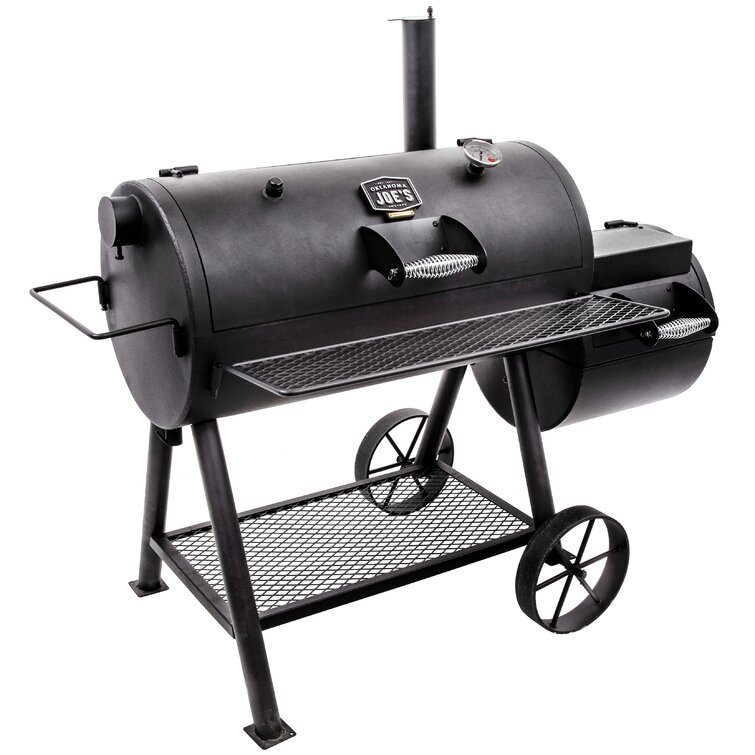 Epic International Offset Propane Portable 411 Square Inches Smoker & Grill