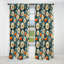 Mod Botanical Allure II - Rideau Mid-Century - Rideau occultant géométrique - 1 panneau-107539483