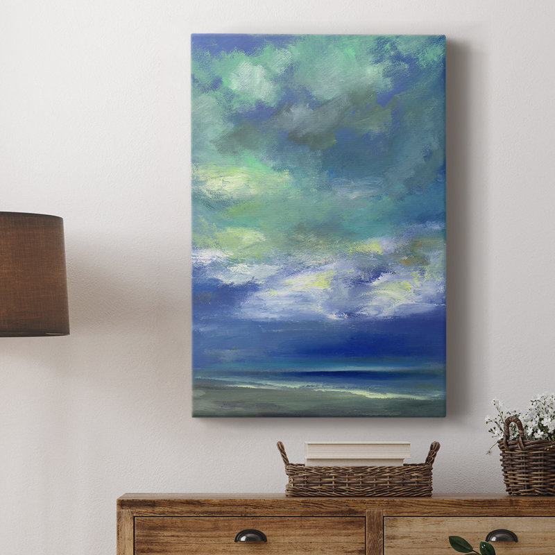 Island Midday -Custom Wrapped Gallery Cavas, 36" H x 24" W