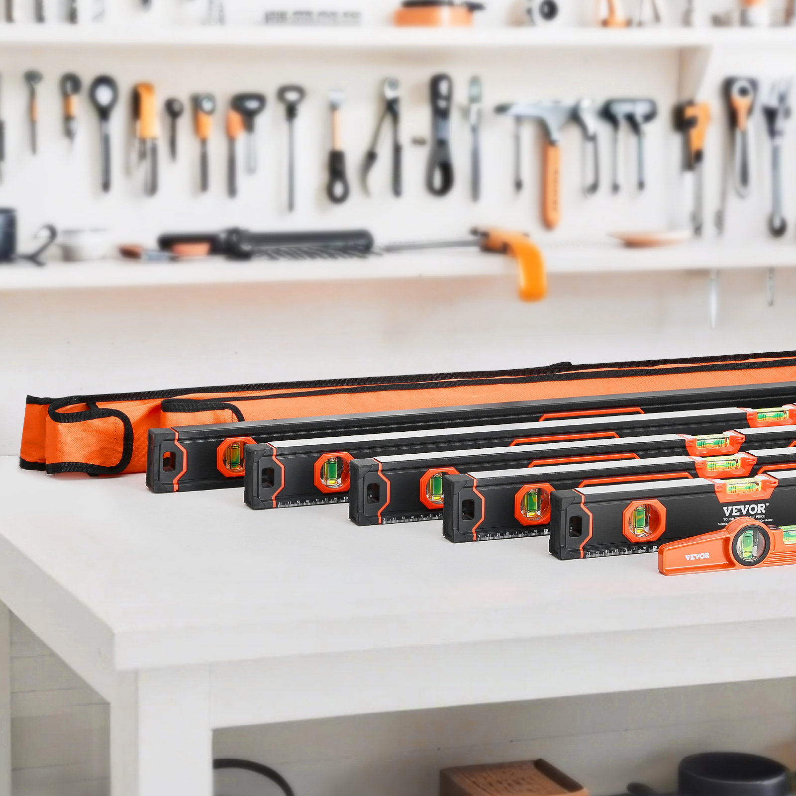 Stellweilan Tessberg 6 PCS Magnetic Torpedo Level 78/48/32/24/16/10 In ...