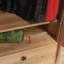 Armoire, finition brune