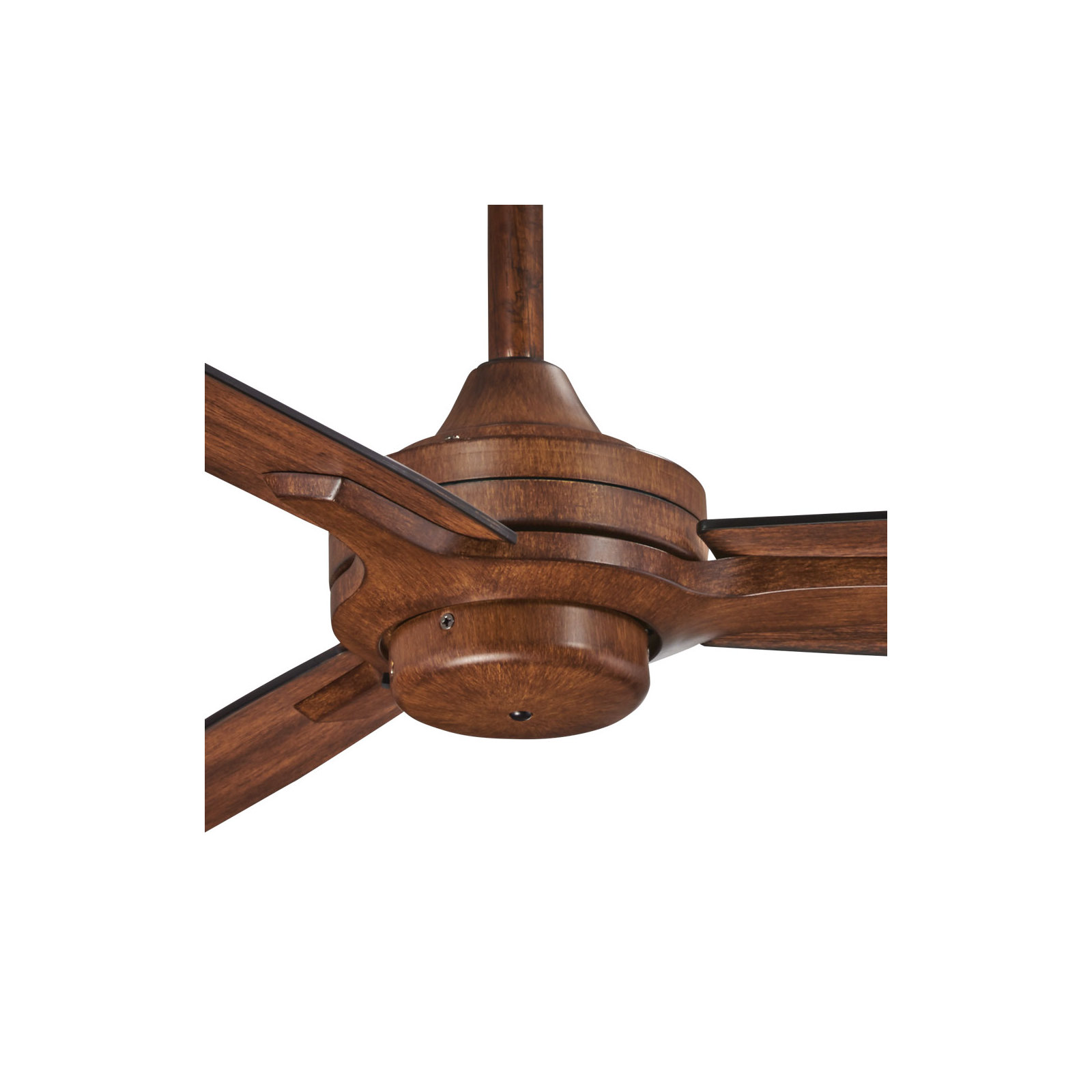 52" Rudolph 3-Blade Propeller Ceiling Fan with Wall Control, Distressed Koa