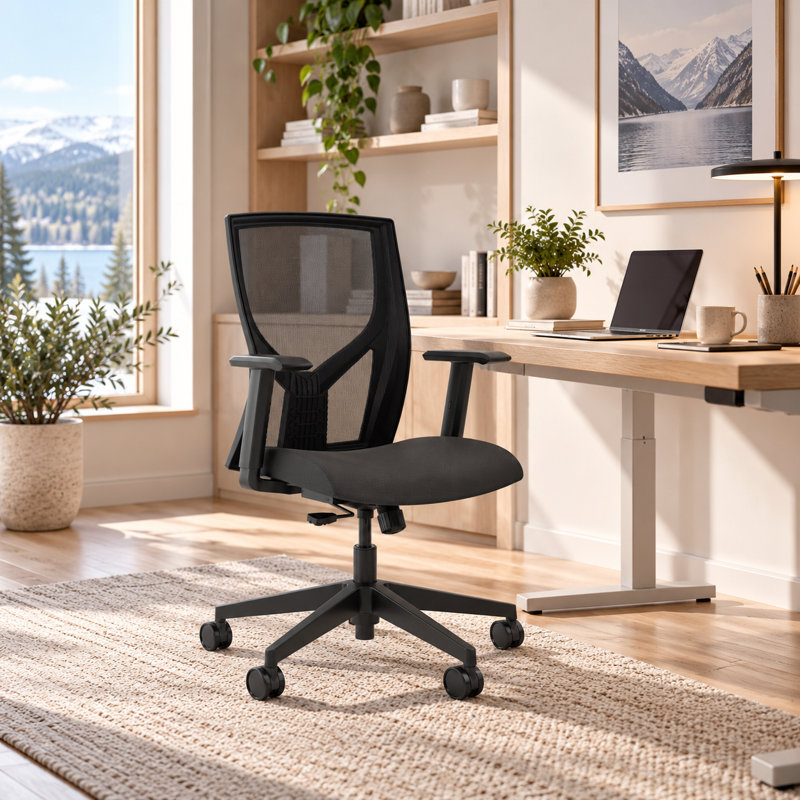 Mid-Back Ergonomic Mesh Task Chair from 9to5 Seating