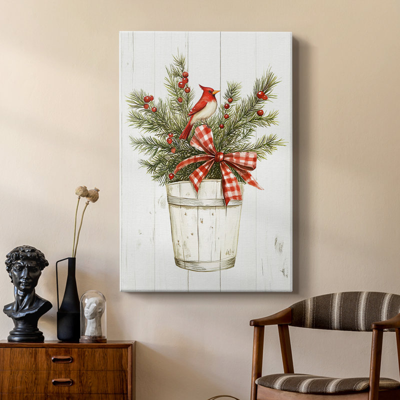 Art de Noël des Fêtes de Noël - galerie Cavas, H 12 po x l 8 po