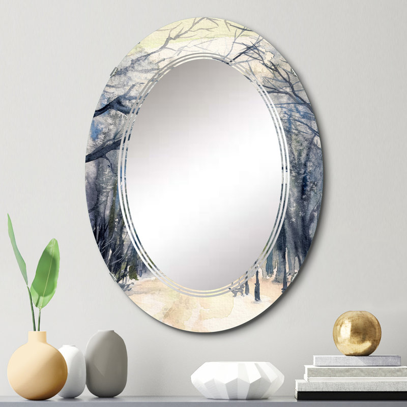 Oval Mirror, 30" x 20"