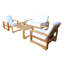 Capistrano Outdoor 5 - Piece Teak Conversation Set