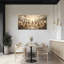 Jésus, art mural la dernière Cène, peinture à l'huile, art mural chrétien pour salon, salle à manger, église, salle de prière, décoration murale biblique religieuse pour la décoration intérieure, 16 po x 32 po