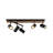 5-Light Ceiling Track Spotlight with Rotatable Arms & Adjustable Heads