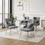 Neriah 48cm H Velvet Upholstered Accent in Grey