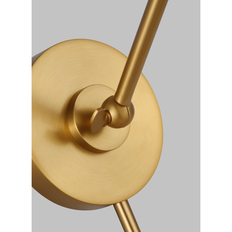 Wellfleet 1 - Light Swing Arm, Gold, White