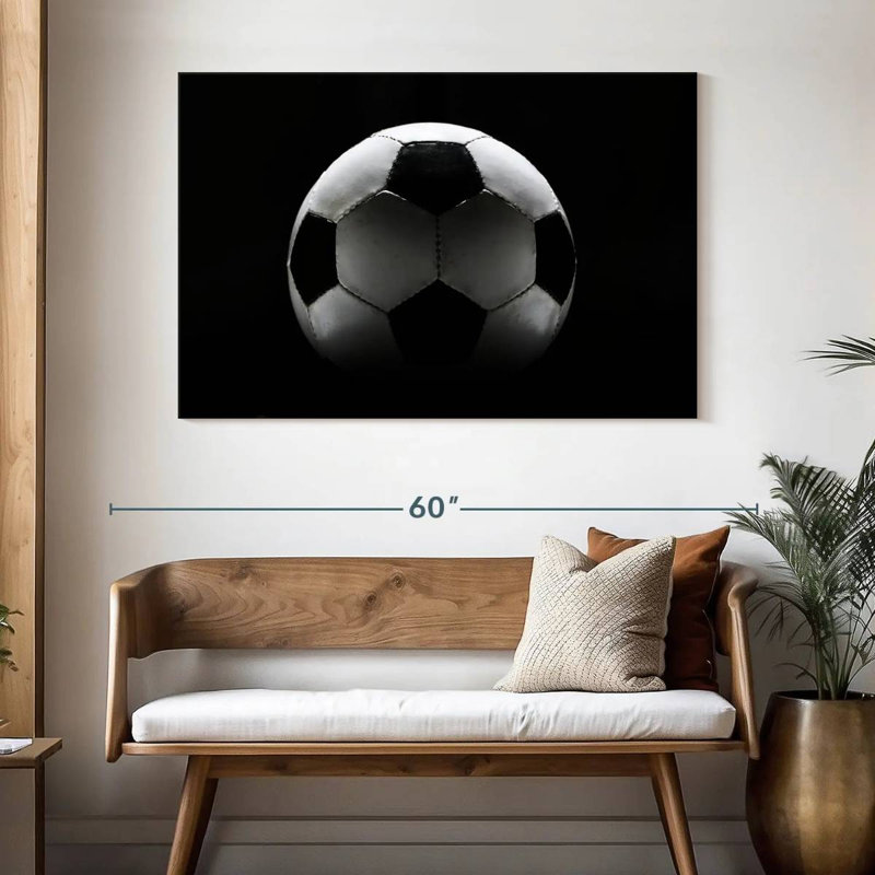 Ballon de soccer dramatique Sireci, H 32 po x l 48 po
