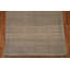 Tapis beige / brun / gris clair en laine noué à la main de conception unique 4 pi 7 po x 6 pi 2 po