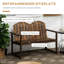 Cecile Solid Wood Fir Outdoor Bench