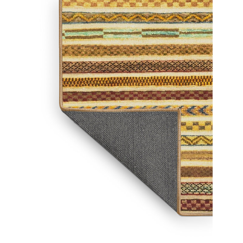 Abstract Indoor Rug, Rectangle 4' x 6'