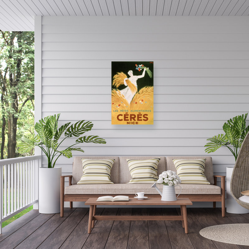 Marcus Jules Ceres, belle toile pour l'extérieur, 12" H x 19" W