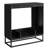 Black Electric Fireplace