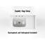 Meuble-lavabo simple 37 po avec comptoir en quartz Carrara de Chrisna