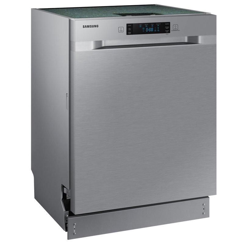 24" Stainless Steel Built-In Dishwasher with Front Control