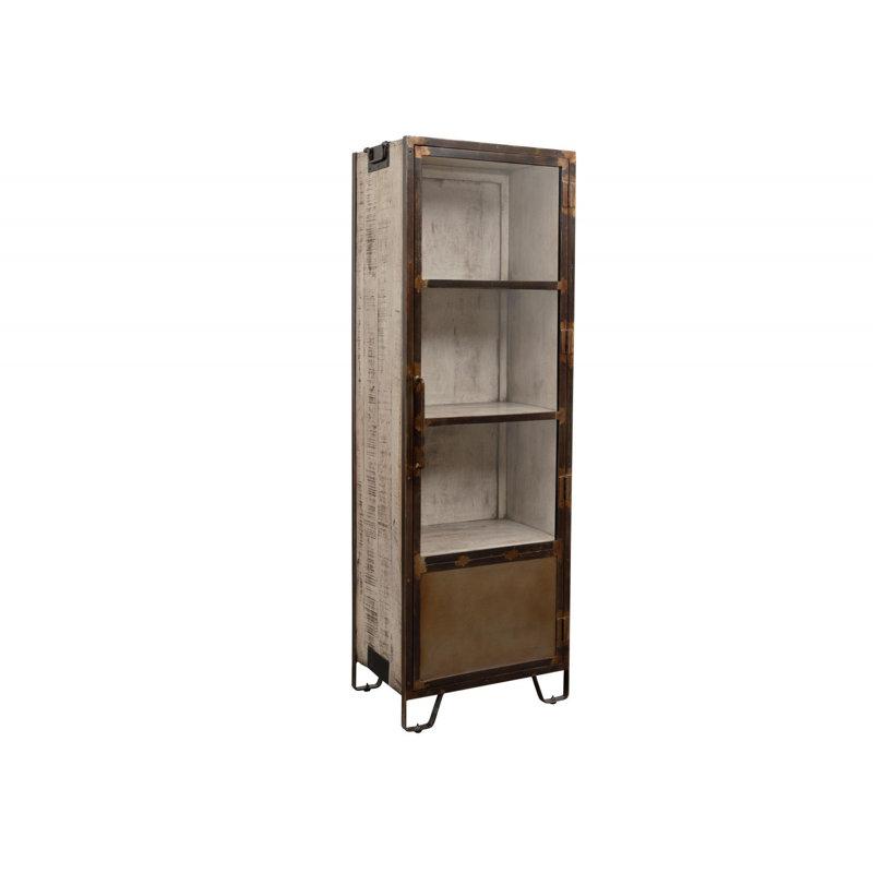 Heavy Industry Curio Cabinet, Brown