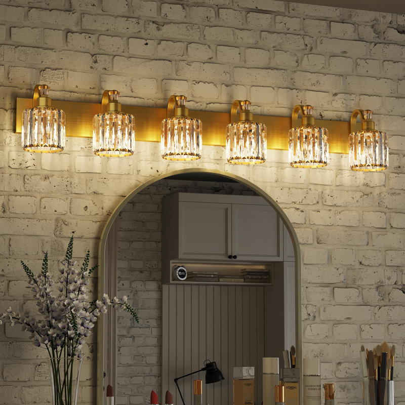 Luminaires de salle de bain en cristal, 6