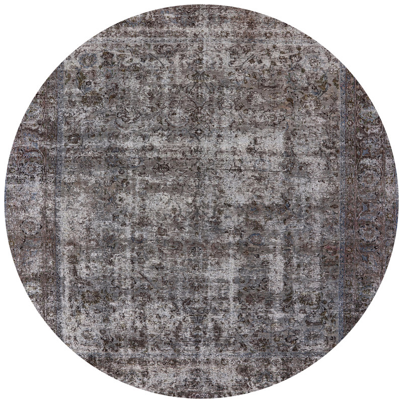 Tapis noir Isakson, Rond 5 pi