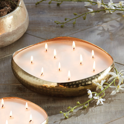 Ginny Cashmere-Scented Candle Tray