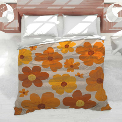 Édredon floral avec literie bohémienne