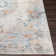 Tapis oriental gris clair / chameau / bleu Dier