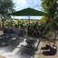 Parasol de marché Breck de 132 po-88337799