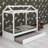 House-Shaped Bed Frame with Pull-Out Trundle