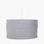 Yaqub 1 - Light Grey Drum Pendant-1345369577