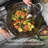 Anolon EverLast Carbon Steel Wok, 14-Inch, Black