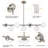 Kason Modern 7-Lights linear globe chandelier-979268664-979268665