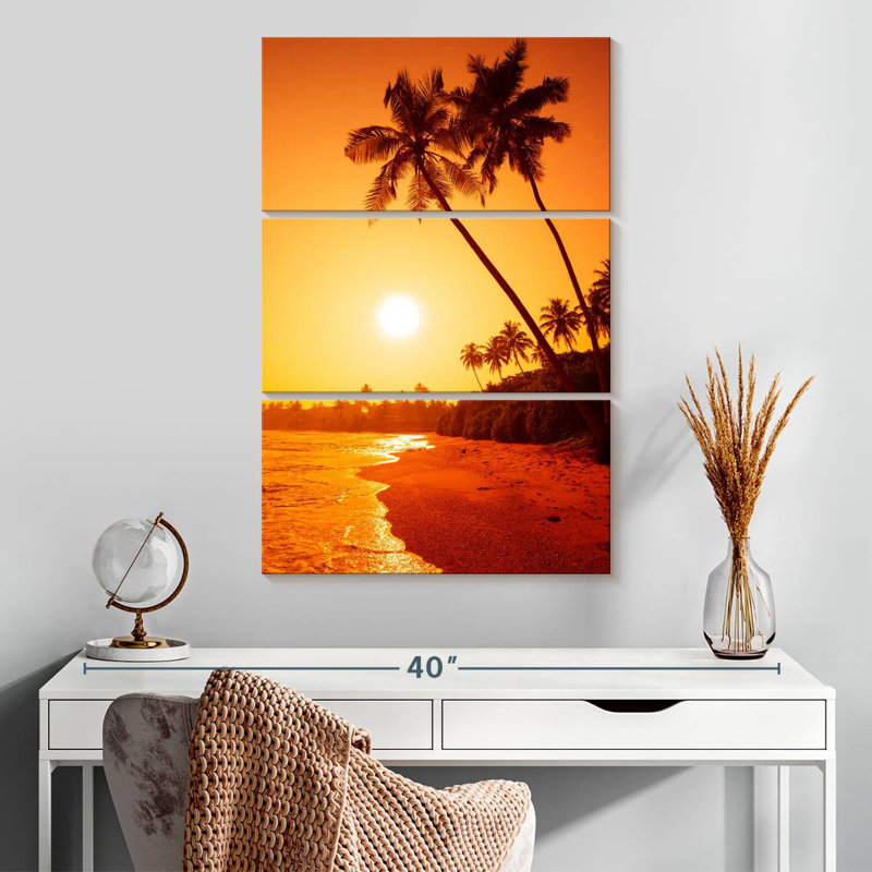 Gillard Summer Sunset, 32" H x 20" W