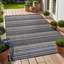 Tapis gris à rayures Waikiki-476548338