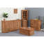 Ruven 175 cm H x 60 cm W Solid Wood Standard Bookcase