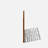 4 ft. H x 2 ft. W Screen Series Blocks Fence Panel