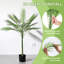 Faux palmier artificiel artificiel 43 po 