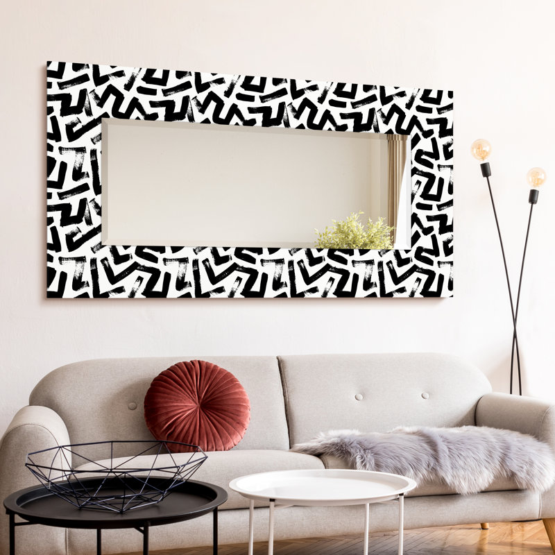 Miroir mural en verre
