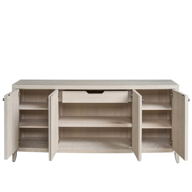 Avaline Carmen 72" Credenza, White Oak